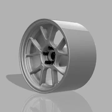 1/24 프라모델 휠 TC005 17 타입