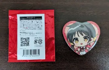 카아이 유키 하트형 캔뱃지