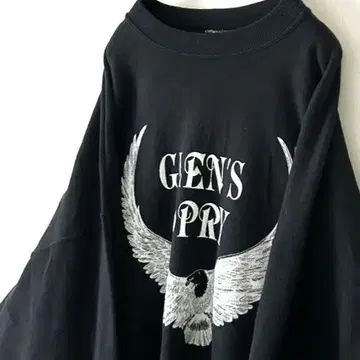 헤인즈 GLENS OPRY 맨투맨 트레이닝복 2XL 블랙 구제 의류