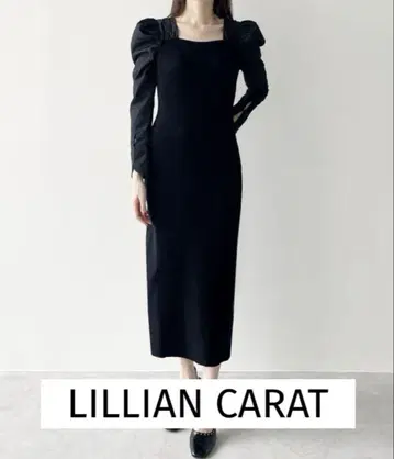 [택 포함 새상품] LILLIAN CARAT 리리안 캐럿 니트 원피스