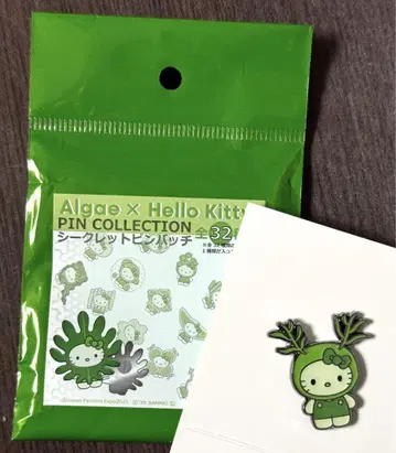 만박 키티 해조 핀 배지