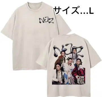 Newjeans 뉴지 NJZ 빅 T셔츠 L 사이즈