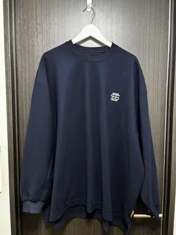 (L20) see see super big ls 사슴 무늬 티 네이비