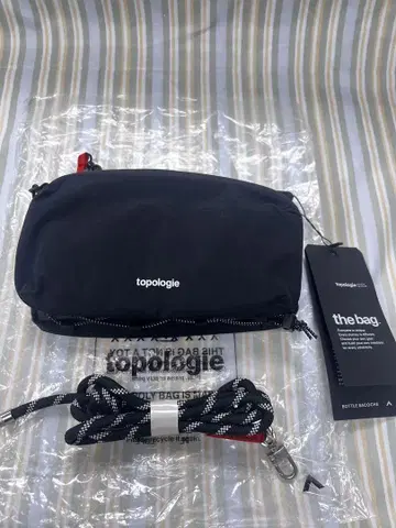 topologie the bag 숄더백 블랙