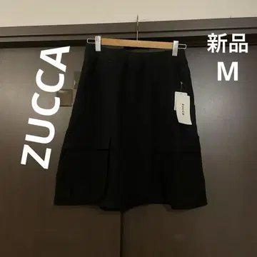 ZUCCA 스커트/미디 블랙 M 새상품