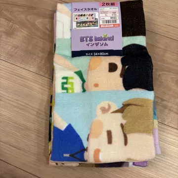 BTS 페이스 타월 인더섬 시마무라