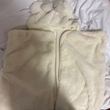 디즈니 미니 판초 화이트