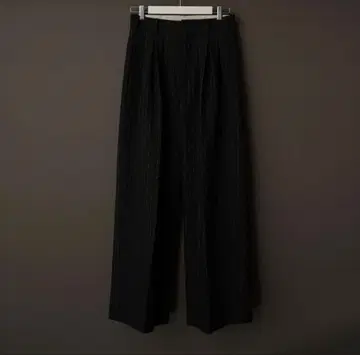 SHIKITARI WIDE STRIPE SLACKS 슬랙스