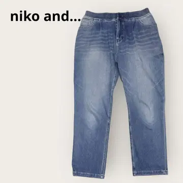 niko and - 니코앤드 스트레치 데님 팬츠 허리 리브 밴딩