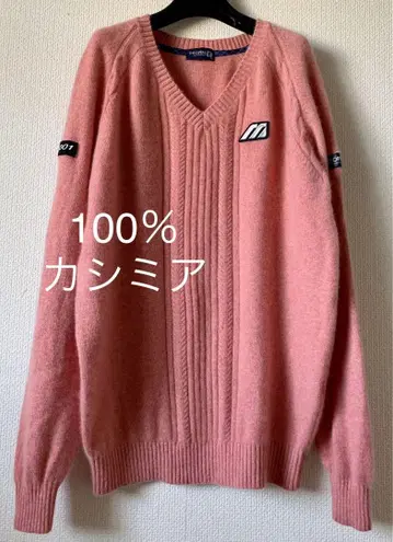 MIZUNO THE OPEN 100% 캐시미어 스웨터