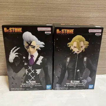 Dr.STONE Dr. 제노 스탠리 스나이더 피규어 2종 세트