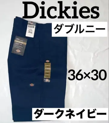 Dickies 더블니 36 x 30 다크 네이비 디키즈
