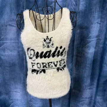 니트 탱크탑 갸루 페어리 그런지 y2k