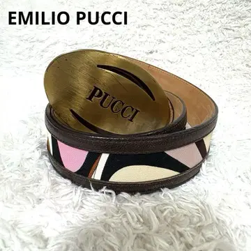 에밀리오 푸치 벨트 버클 푸치 패턴 가죽 85