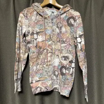 HYSTERIC GLAMOUR 후드 부착 후드티