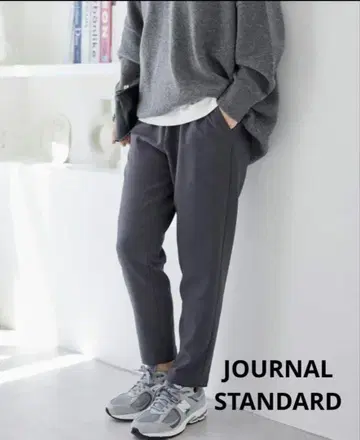 JOURNAL STANDARD 울라이크 스트레치 팬츠 그레이 40