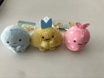 손안의 봉제 인형 세트