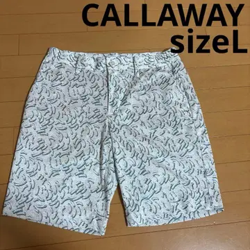 캘러웨이 CALLAWAY 남성용 골프 의류 숏팬츠 사이즈 L