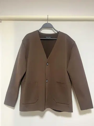 UNITED TOKYO 브라운 노카라 가디건 사이즈 2