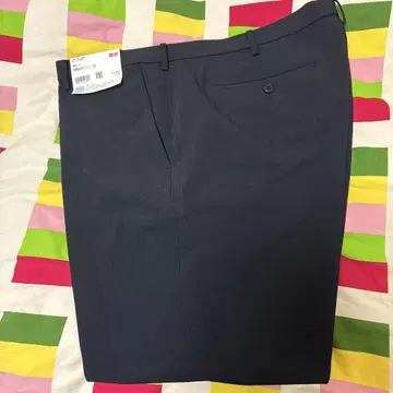UNIQLO 네이비 감동 팬츠 105x73