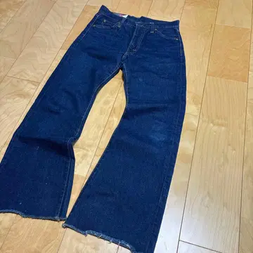 70s BOBSON 벨보텀 W31 다크 네이비 빈티지 쇼와 레트로