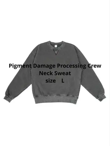 OVY Pigment Crew Neck Sweat 상품 설명 필독