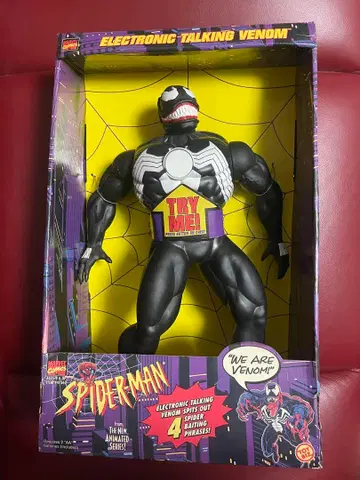 스파이더맨 일렉트로닉 토킹 베놈