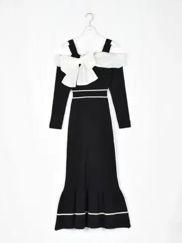 evelyn 에블린 데콜테 리본 op