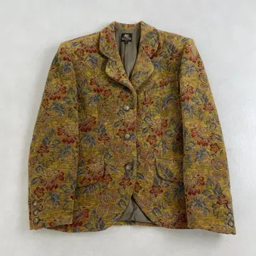 새상품급 에트로 테일러드 자켓 고블랑 꽃무늬 ETRO 이탈리아제
