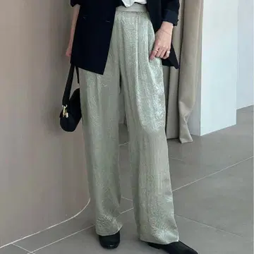 슬로브 이에나 새틴 팬츠 SAKOMIYA