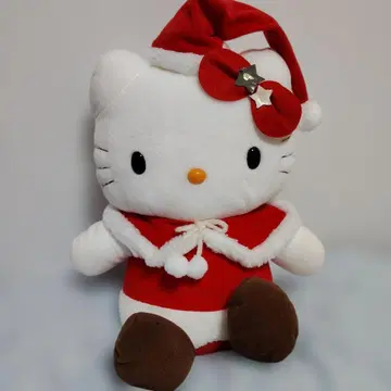 헬로키티 크리스마스 봉제 인형 약 35 cm