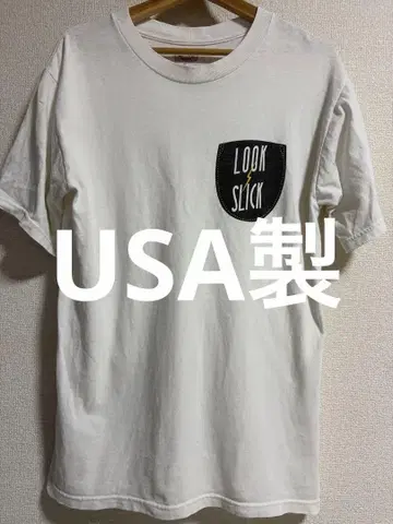 SUNNY SPORTS LOOK SLICK T셔츠 화이트 USA제