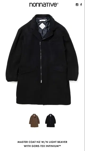nonnative 코트 고어텍스