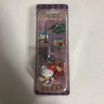 헬로키티 스트랩 일본풍 우산