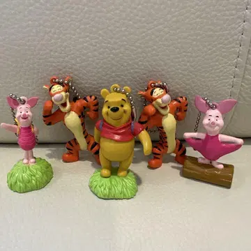 푸우 키링 헤이세이 레트로 장식 입상 티거