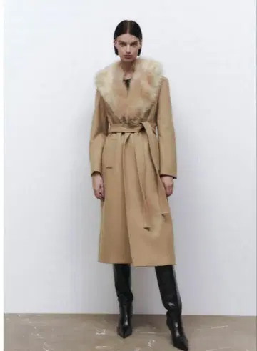 ZARA 롱 프리미엄 울 블렌드 코트