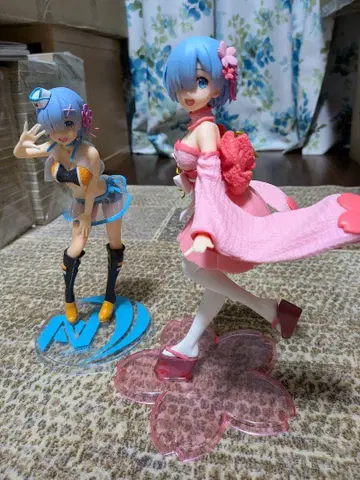 리제로 렘 피규어 2체 세트