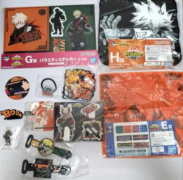 바쿠고 카츠키 히로아카 나의 히어로 아카데미아 제일복권 굿즈 묶음 판매