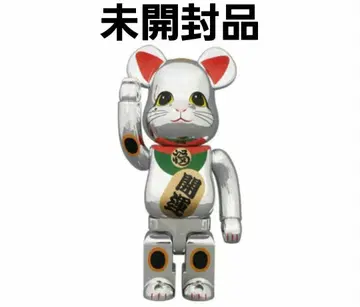 마네키네코 베어브릭 은 도금