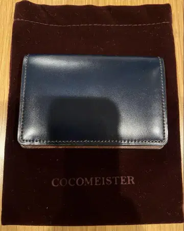 COCOMEISTER 코도반 명함지갑 네이비