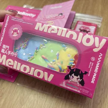 Mellojoy 핑거 비스킷 멜로조이 레인보우 캔디