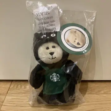 스벅 할로윈 2025 베어리스타 참 백참 Mini 검은 고양이 1