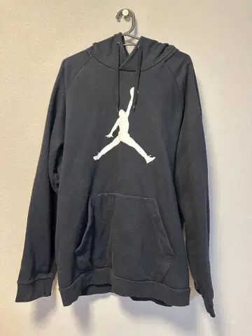 Jordan 블랙 후드티 L 사이즈