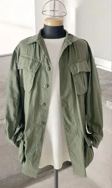 U.S Army jungle fatigue jacket S Long5th