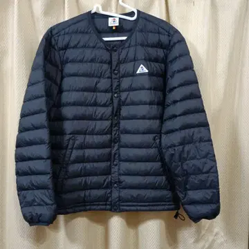 GEVACO 블랙 이너 다운 자켓 사이즈 38