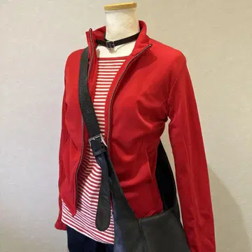 agnesb. 90s made in France 지퍼 파카 Y2K