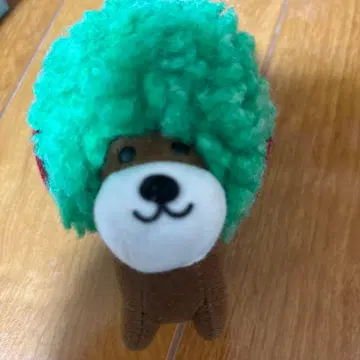 산엑스 사과 아프로견 마스코트