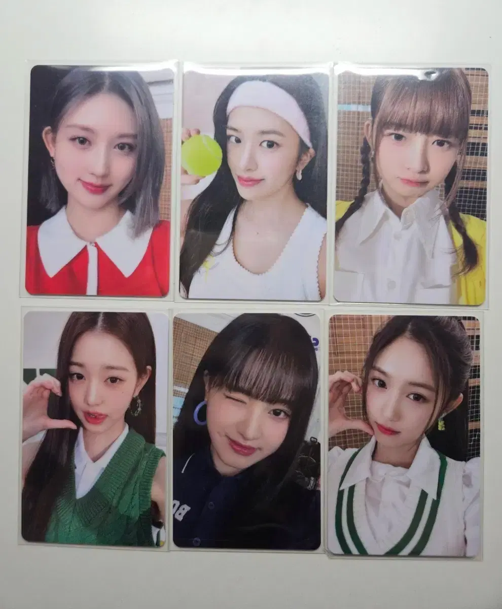 아이브 ive 파파존스 1차 포토카드 [일괄]