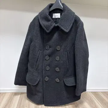 CIOTA 블랙 울 코트 사이즈 3