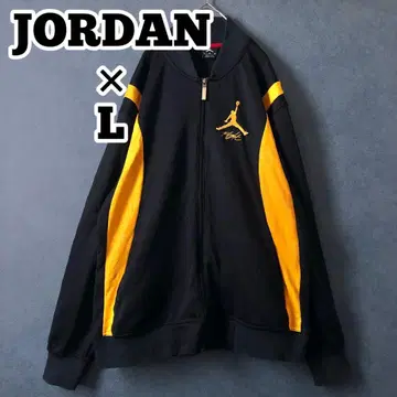 [ JORDAN x 빅 로고 ] L 착용감 발군 트랙 자켓 리브 저리